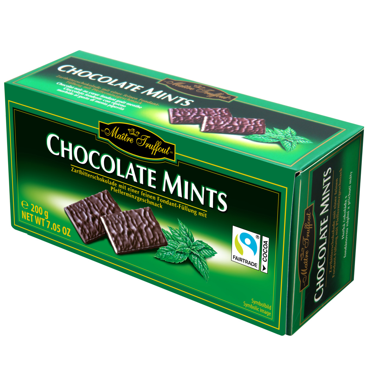 Maitre Truffout Chocolate  Mints 200g MHD:24.5.25