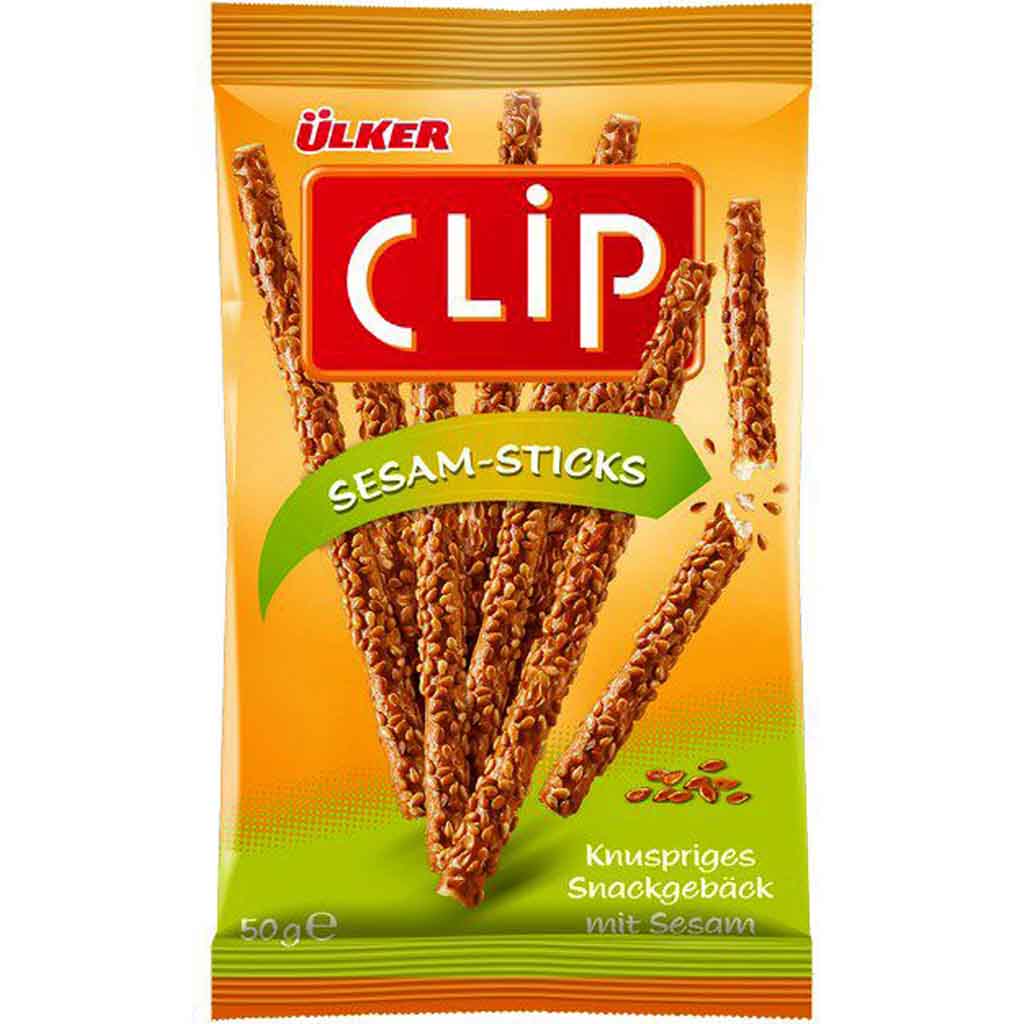 Ülker Clip Sesam-Sticks 50g MHD:6.1.25