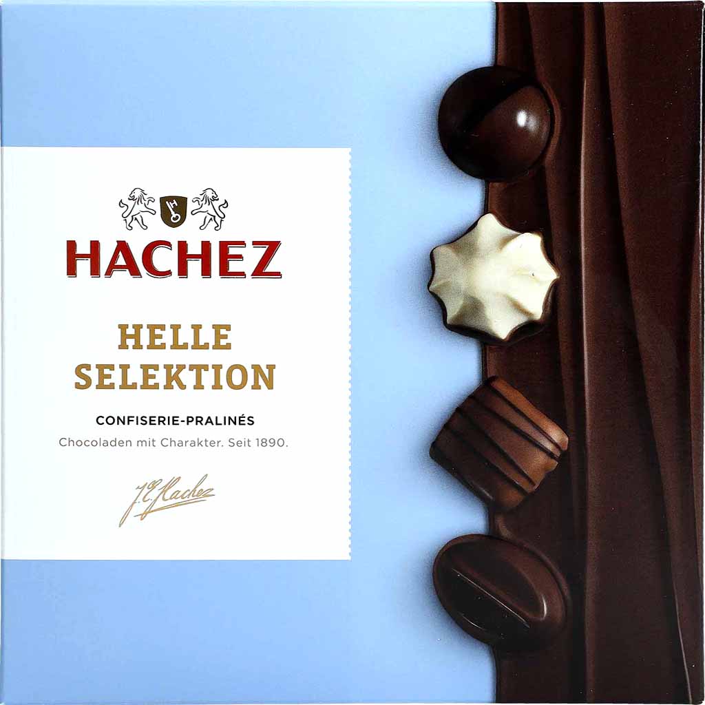 Hachez Pralines Helle Selektion 125g MHD:31.3.25