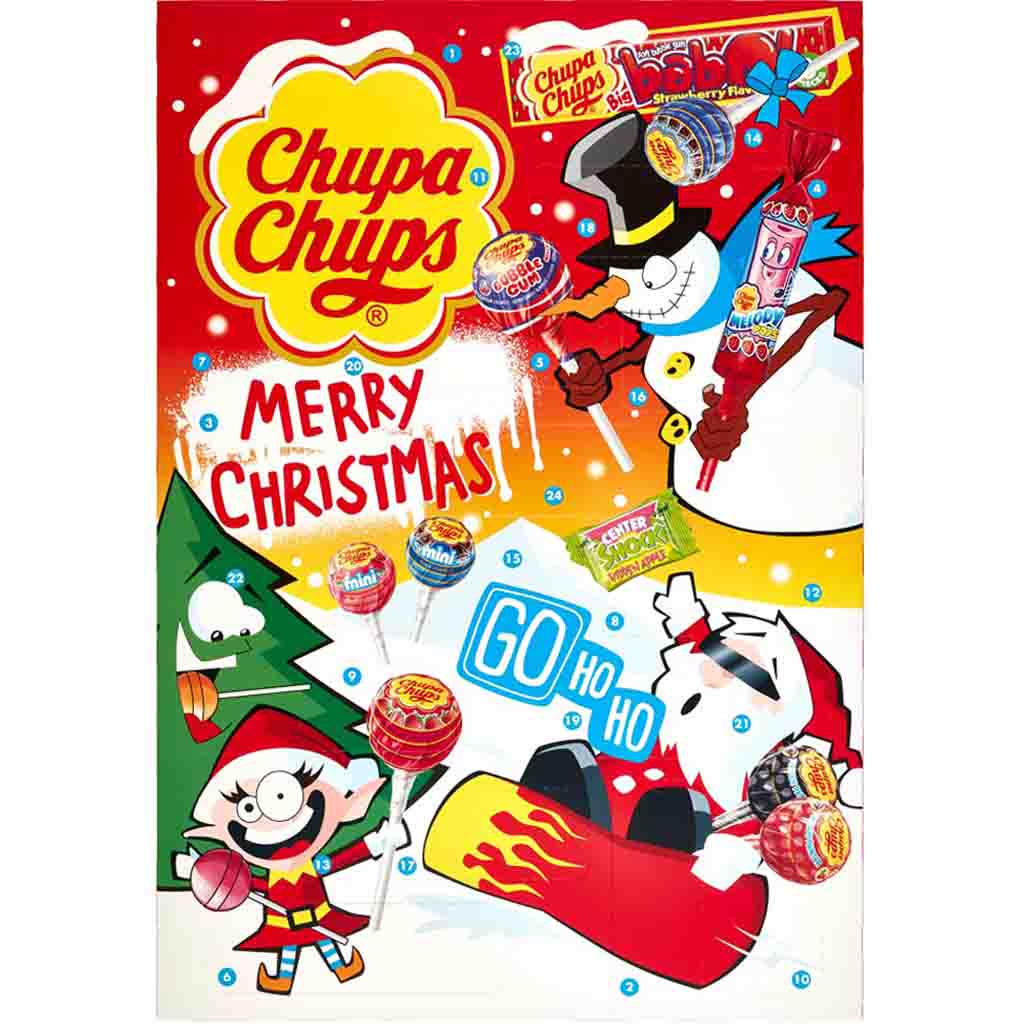 Chupa_Chups_Adventskalender_210g_front2_96dpi Chupa Chups Adventskalender Merry Christmas 210g