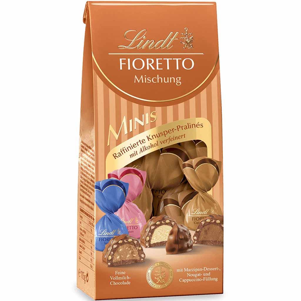 Lindt Fioretto Minis Beutel Mix 115g MHD:30.12.24