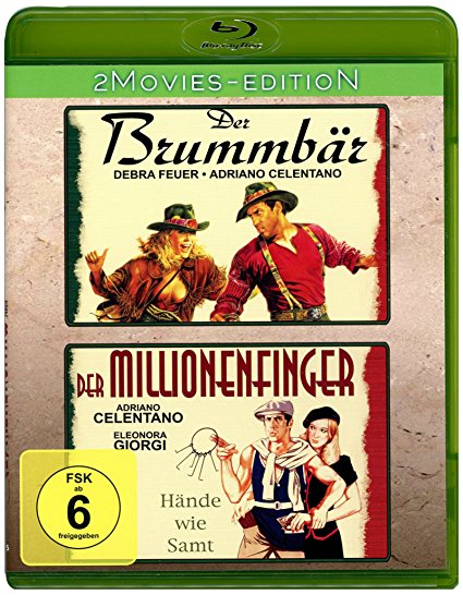 Adriano Celentano : Der Brummbär - Der Millionenfinger [Blu-ray