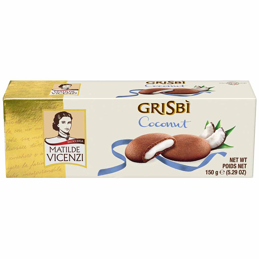 Matilde Vicenzi Grisbi Coconut 150g MHD:30.1.22