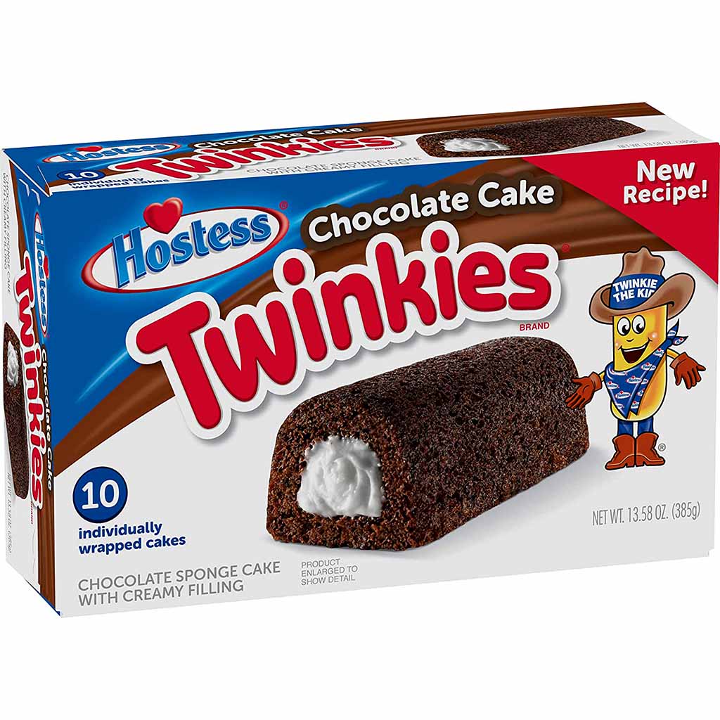 Hostess Chocolate Cake Twinkies mit Cremefüllung 10er 385g