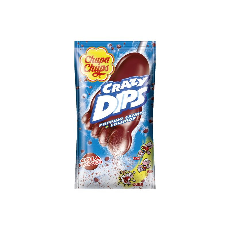 Chupa Chups Crazy Dips Cola 24x 14g MHD:30.10.24
