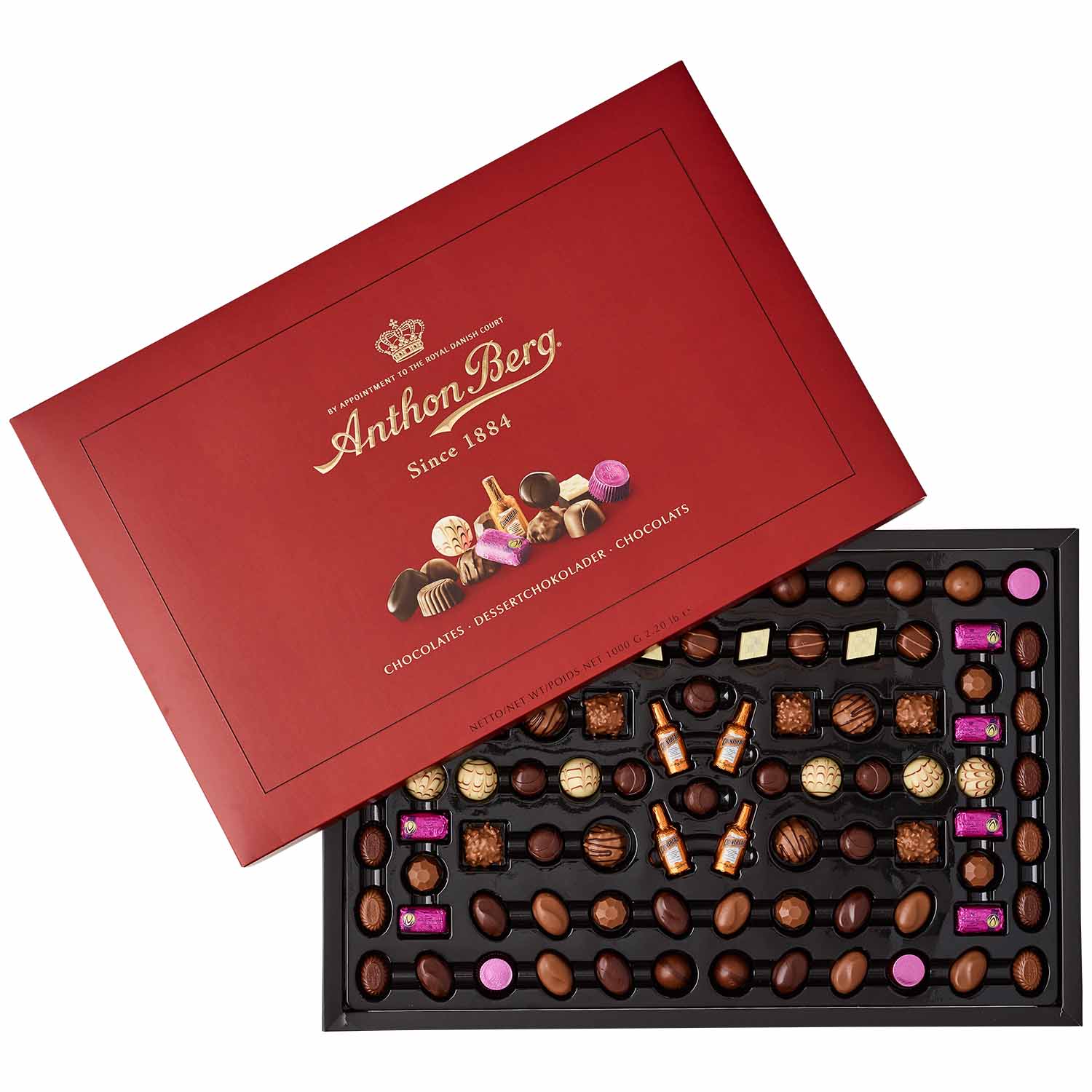 Anthon Berg Diplomat 1kg Premium Pralinen MHD:14.7.24