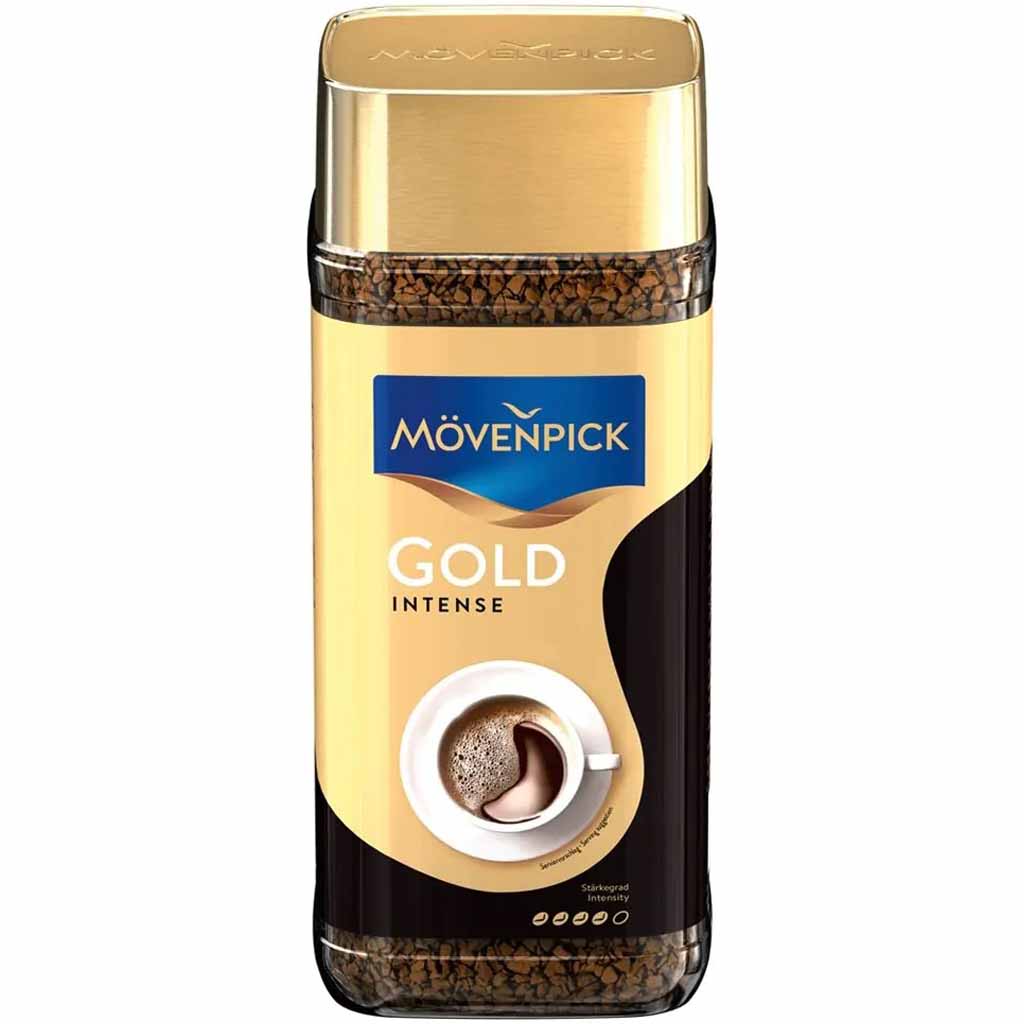 Mövenpick Gold Intense löslicher Kaffee 200g MHD:22.7.27
