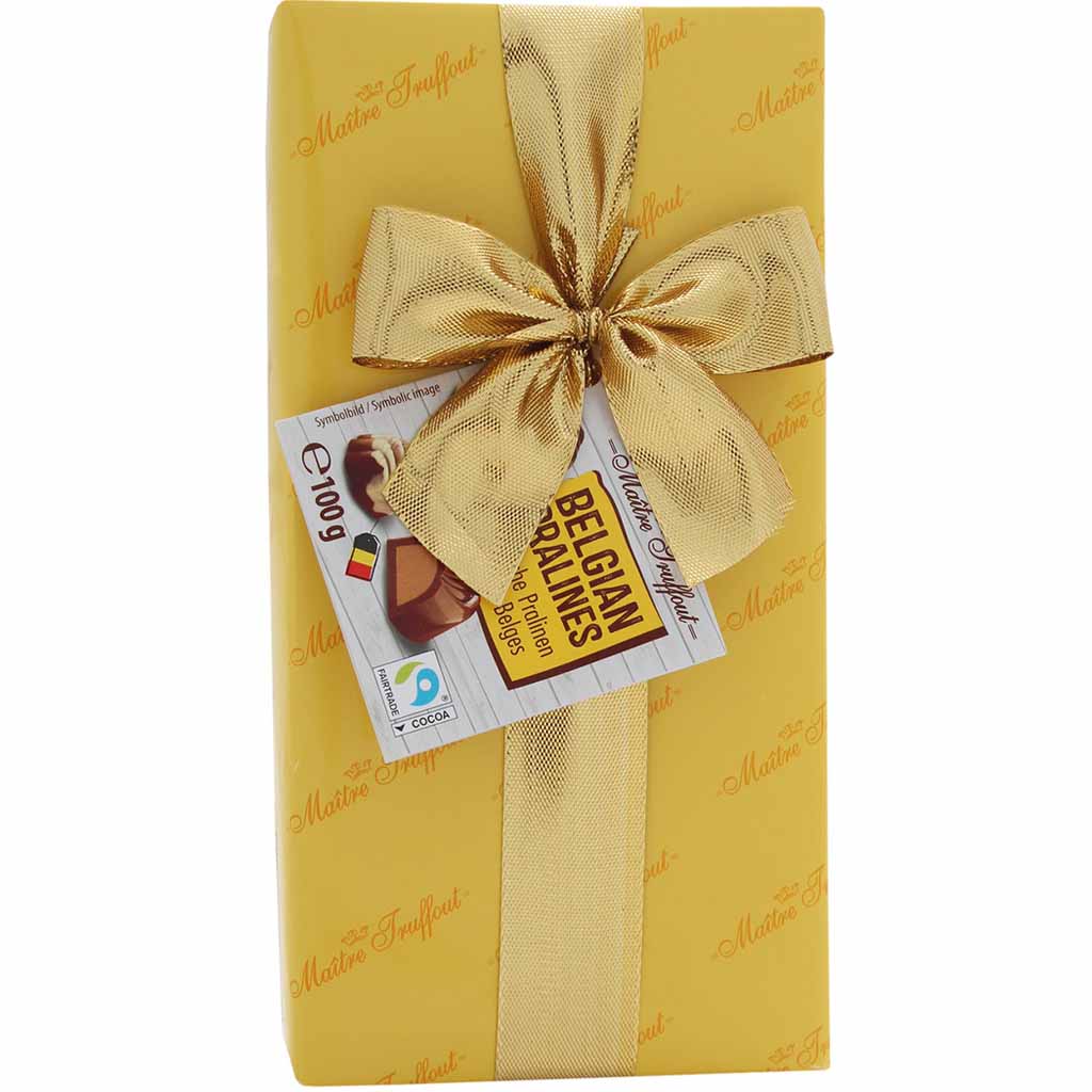 Maitre Truffout Belgische Pralinenmischung gelb 100g MHD:29.1.25