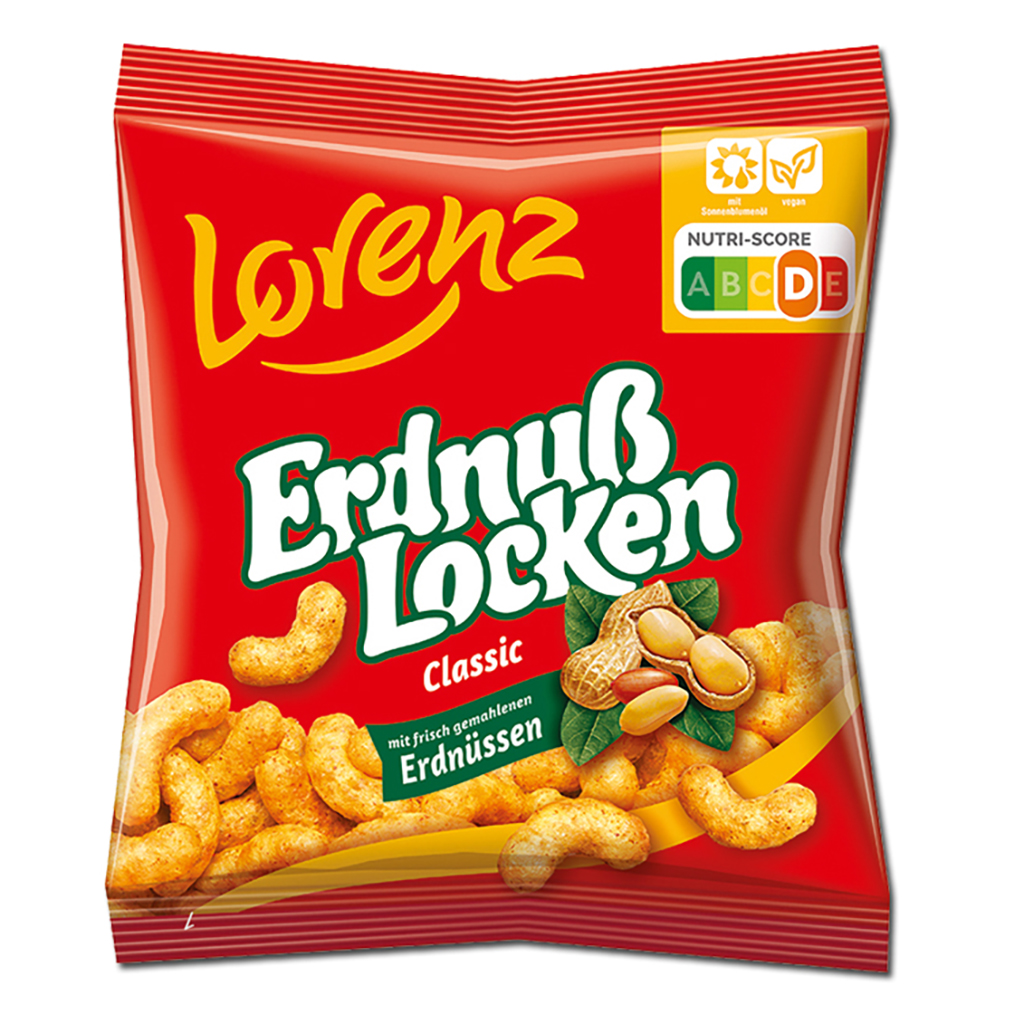 20x Lorenz Erdnuß Locken Classic 30g EAN  4018077799303