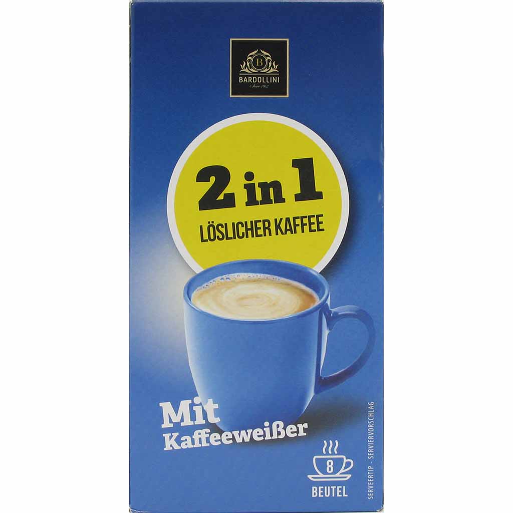 Bardollini Kaffeesticks 2in1 8er 104g MHD:15.10.25