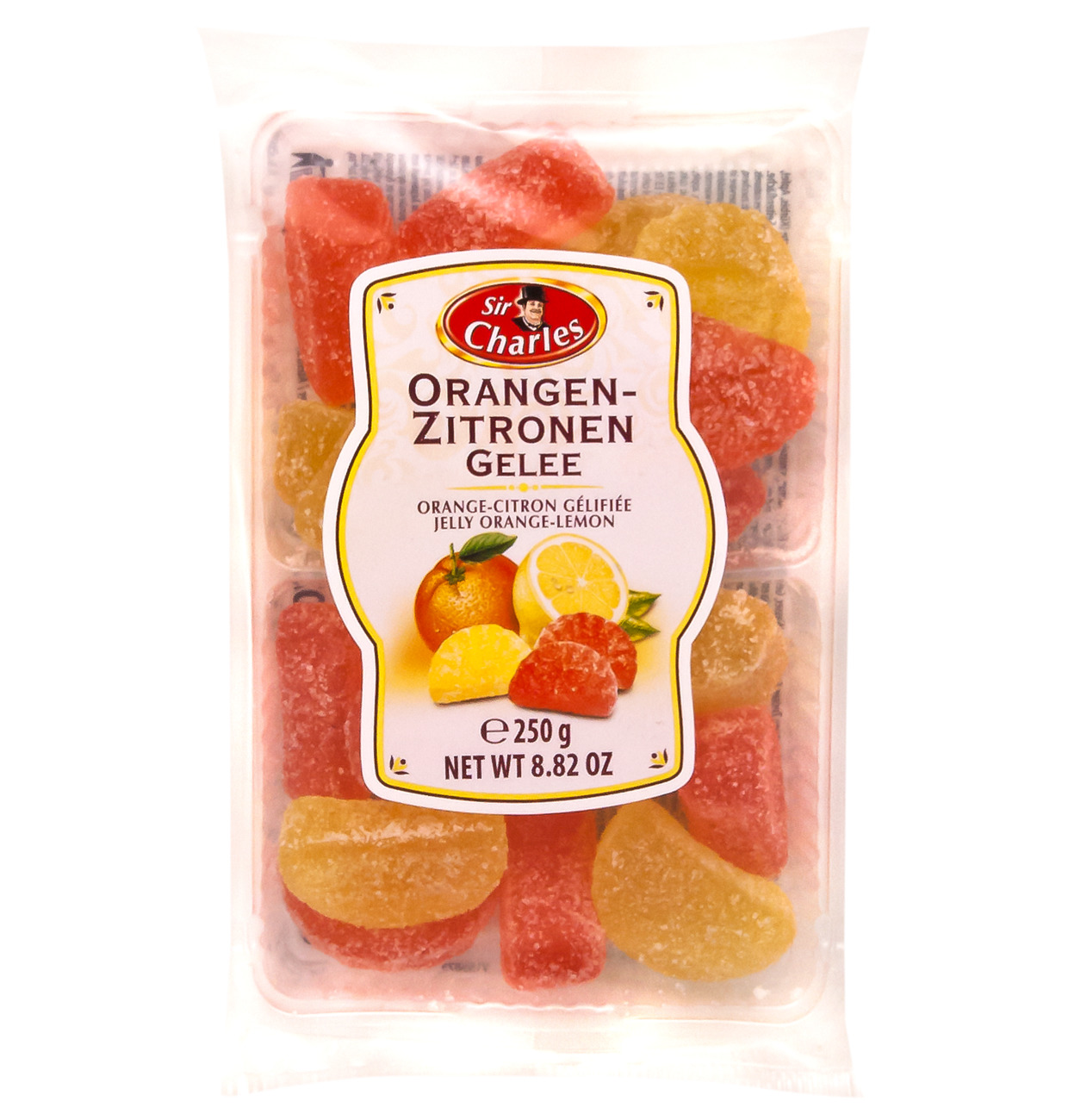 Sir Charles Gezuckertes Gelee mit Zitronen- und Orangengeschmack 250g MHD:30.6.25
