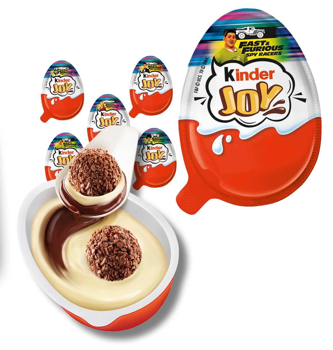 Kinder Joy Fast & Furious Spy Racers 20g MHD:17.10.22