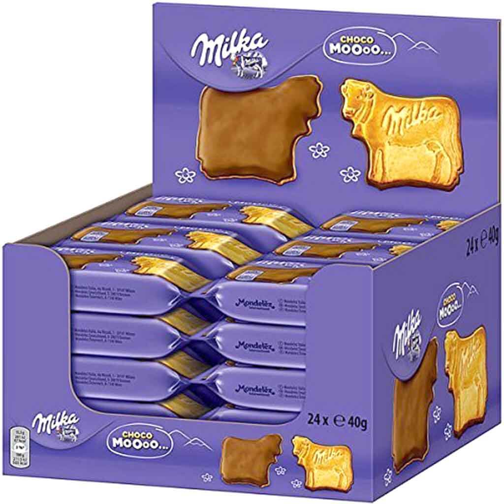 24x Milka Choco Moo Schokoladenkekse á 40g=960g MHD:7/20