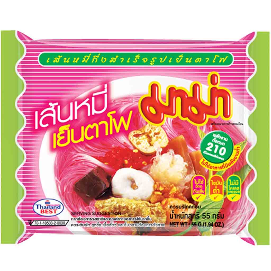 Mama Instant Reisnudelgericht mit Yentafo Geschmack 30x55g=1650g MHD:30.5.24