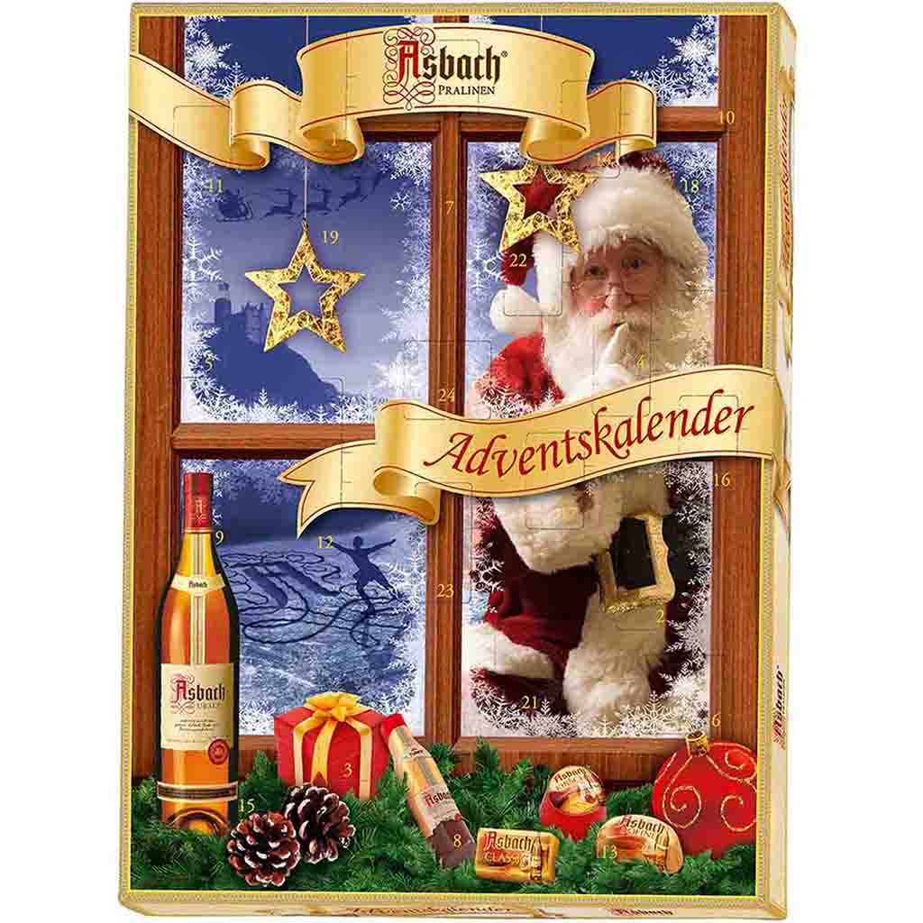 Asbach Pralinen Adventskalender 260g MHD:30.10.23
