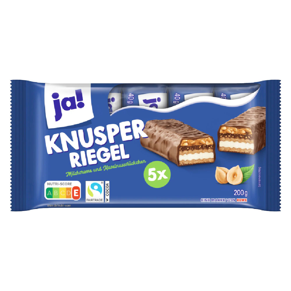 ja! Knusperriegel 200g MHD:31.3.25