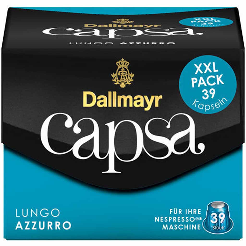 Dallmayr capsa Lungo Azzurro 39 Kapseln 218,4g MHD:30.8.25