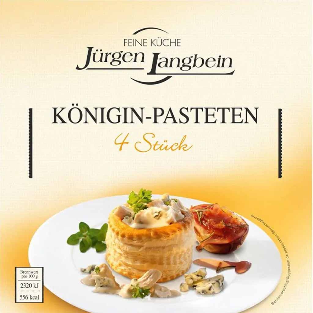 Jürgen Langbein Königin Pasteten 4er 100g MHD:30.7.25