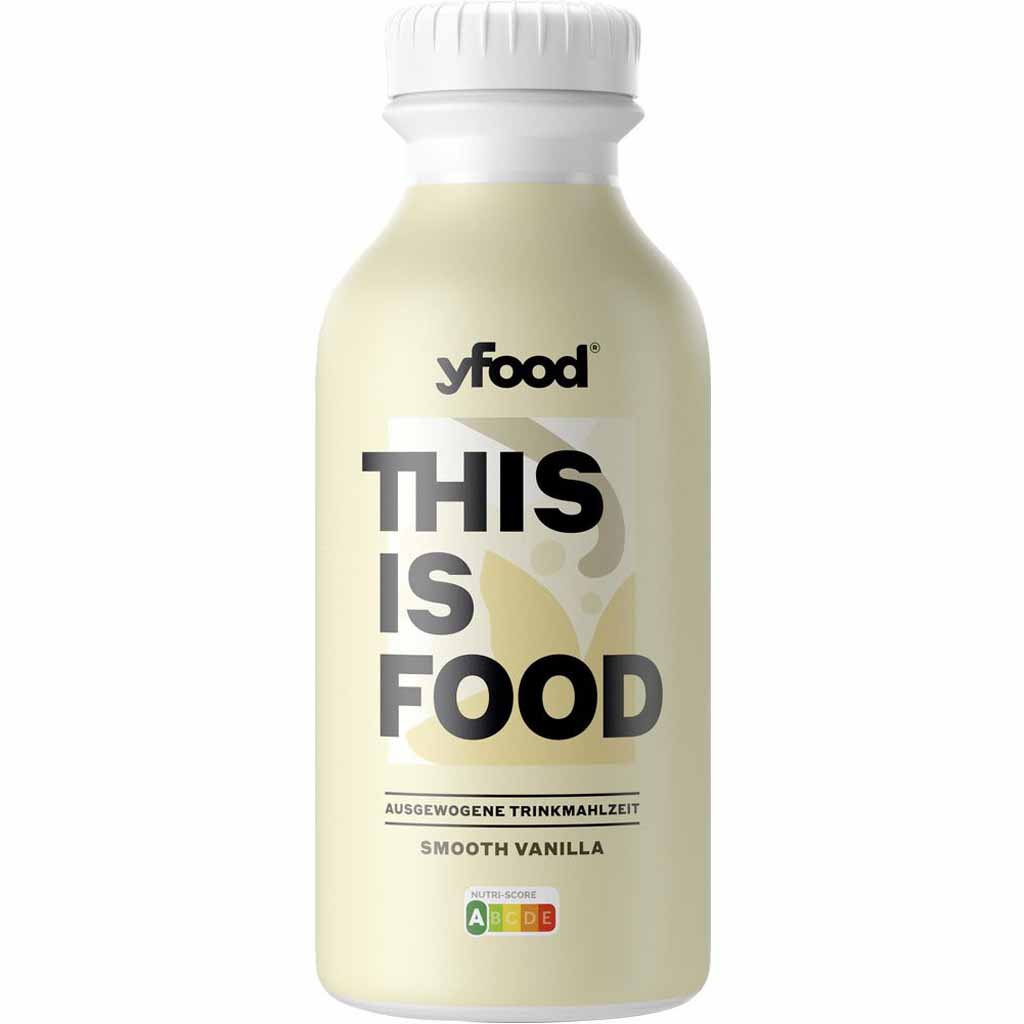 6x yFood Trinkmahlzeit Smooth Vanilla á 500ml=3L MHD:12.2.25