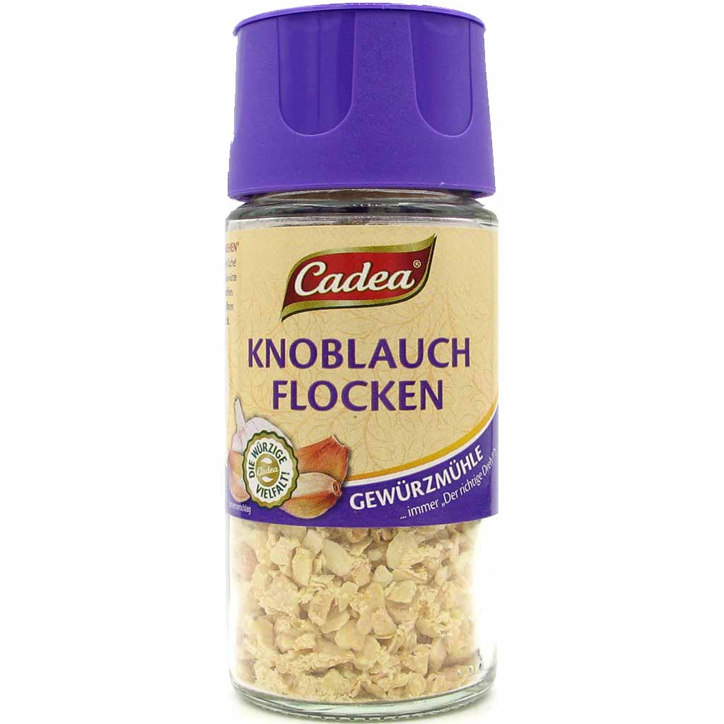 Cadea Gewürzmühle Knoblauch Flocken 50g MHD:28.2.26