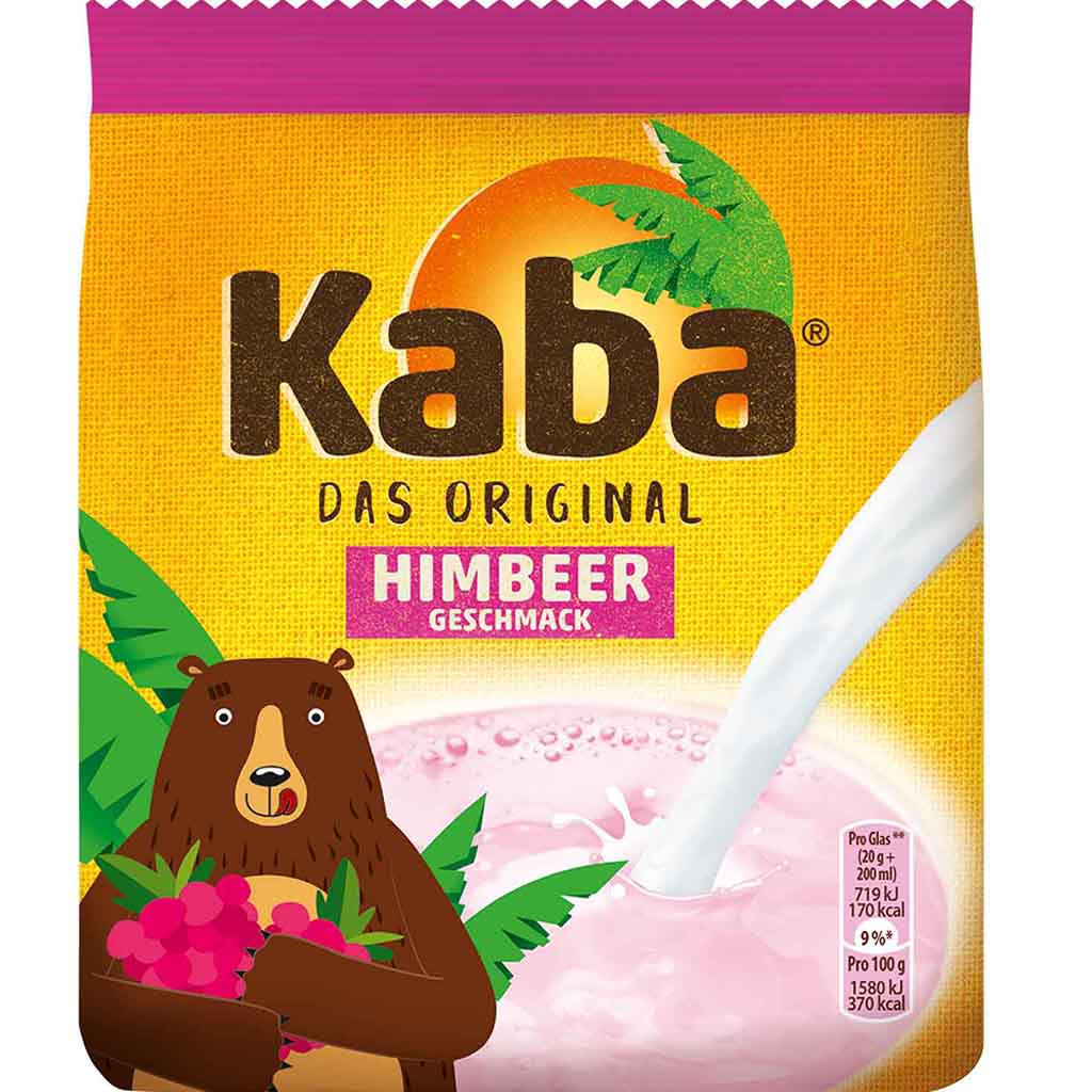 Kaba Getränkepulver Himbeergeschmack 400g MHD:24.1.25
