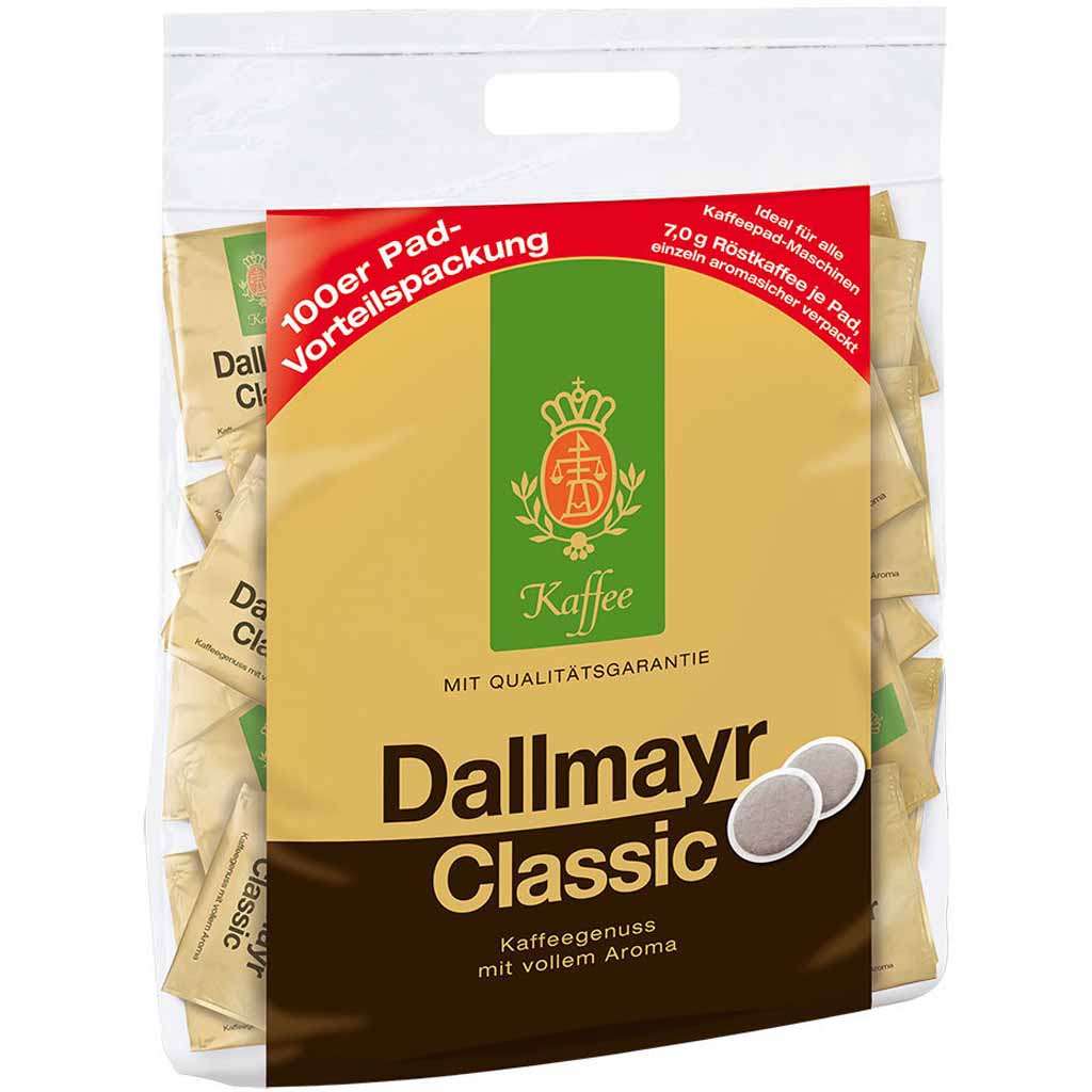 Dallmayr Kaffeepads Classic 100er 700g   , 4008167014508