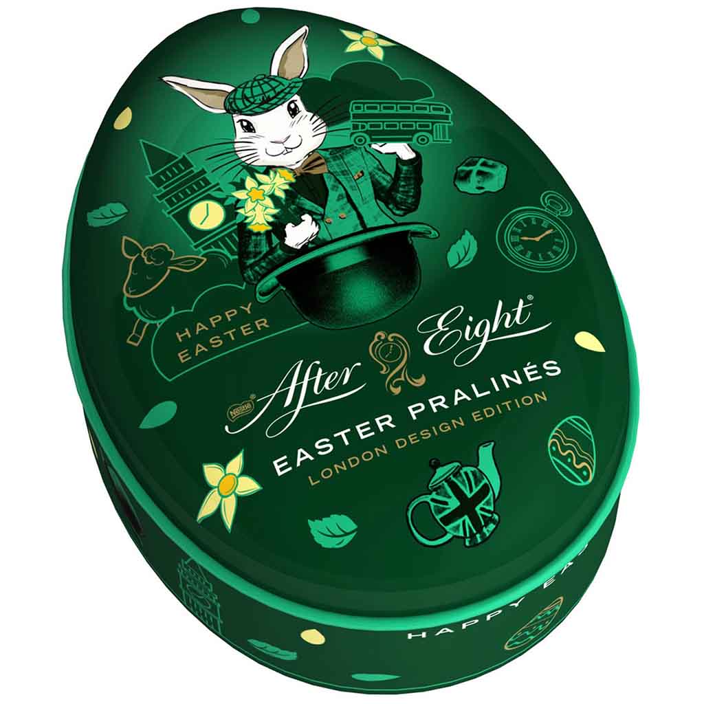 After Eight Pralines Osterei Geschenkdose 41g MHD:30.8.23