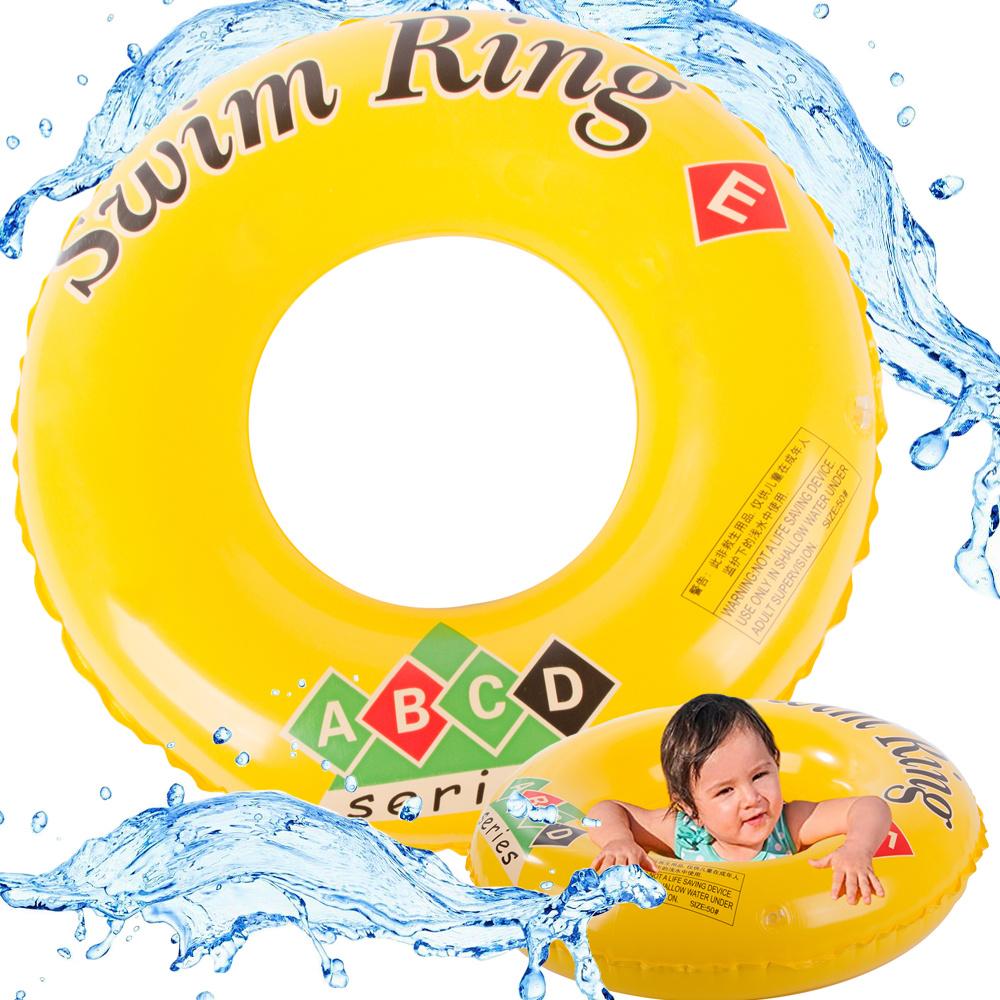 Kleines aufblasbares Rad, damit Ihr Kind im Poolwasser schwimmen kann