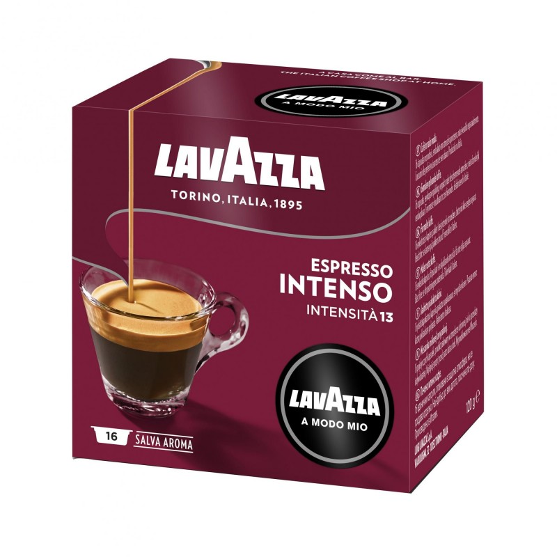 Lavazza  Espresso Intenso 16 Kapseln MHD:30.10.25