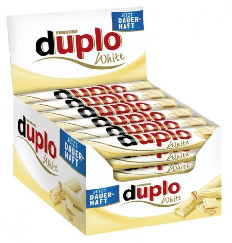 Ferrero Duplo White Schokoriegel 40x 18,2g=728g MHD:17.12.24