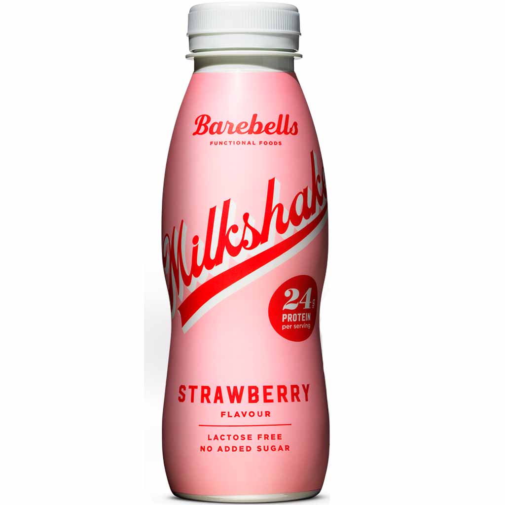 Barebells Protein Milchshake Strawberry PET 330ml MHD:19.2.25