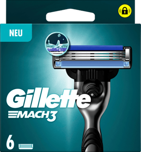 Gillette Mach3 Rasierklingen 6er