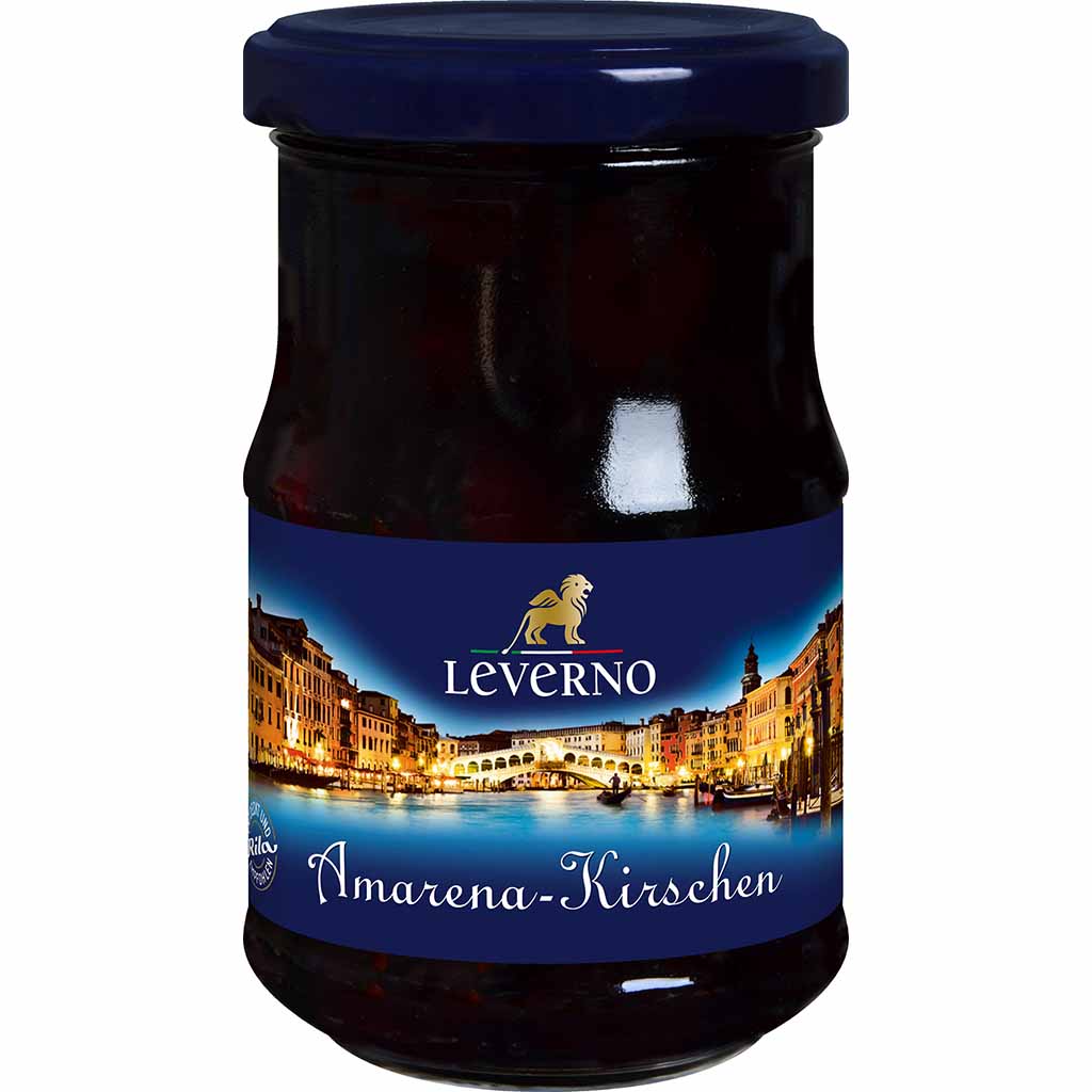 Leverno Amarena Kirschen 140g MHD:6.11.26