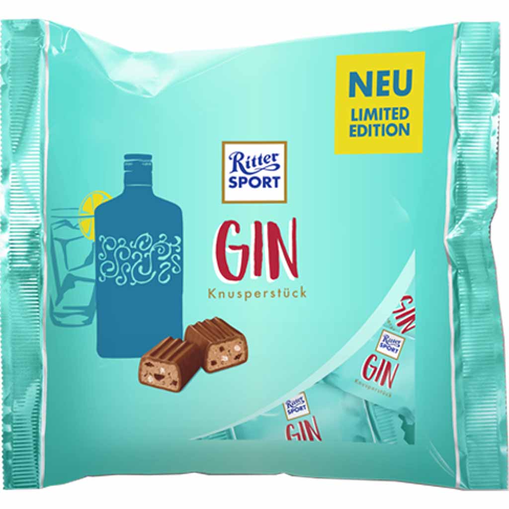 Ritter Sport Gin Knusperstücke 200g MHD:16.3.23