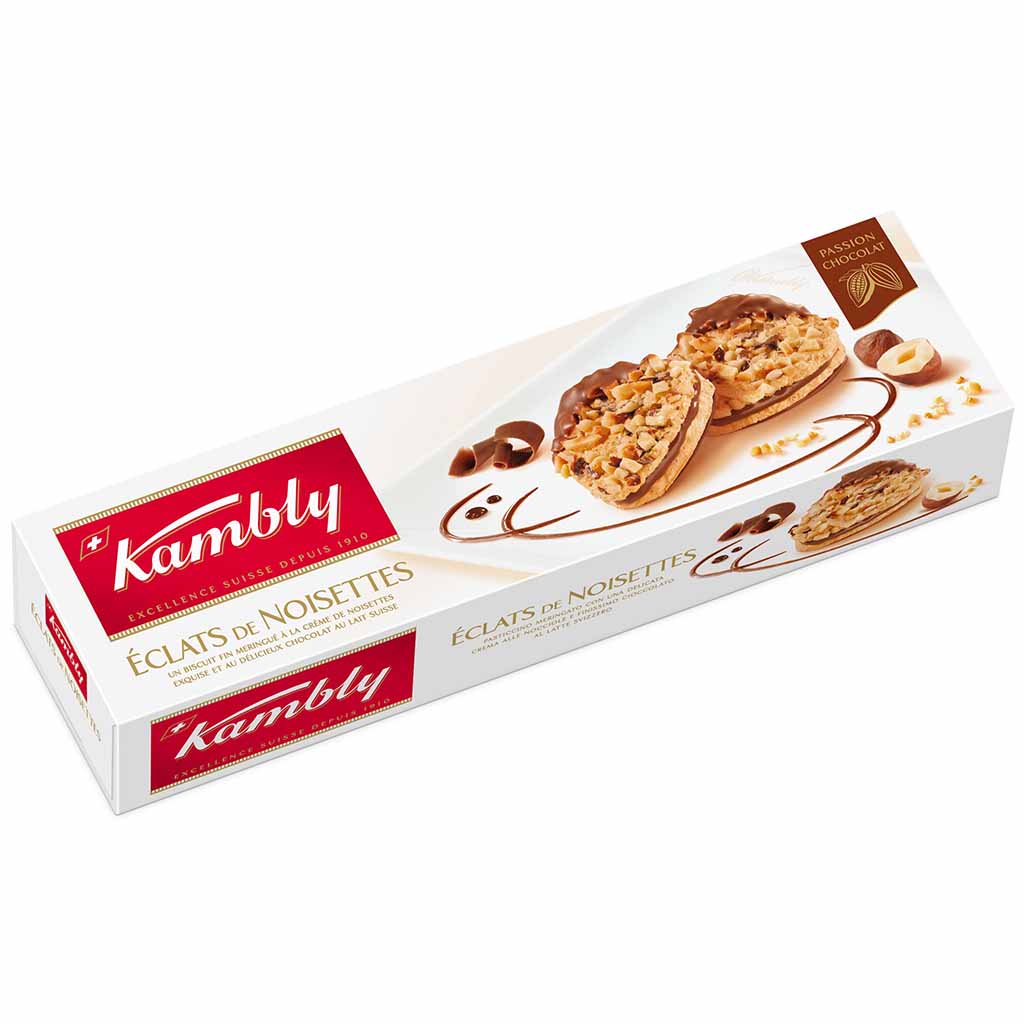 Kambly Éclats de Noisette 100g MHD:15.11.23
