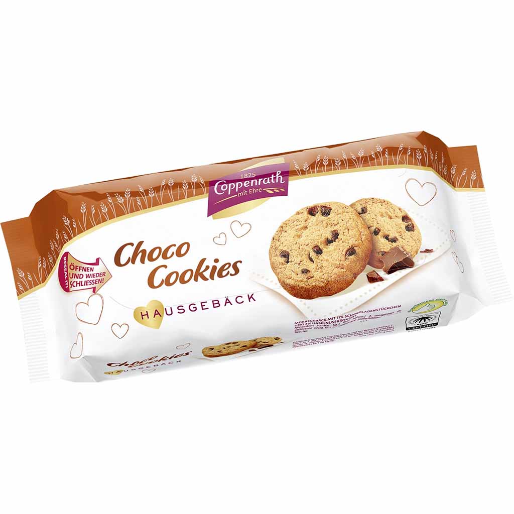 Coppenrath Hausgebäck Choco Cookies 200g MHD:14.2.25