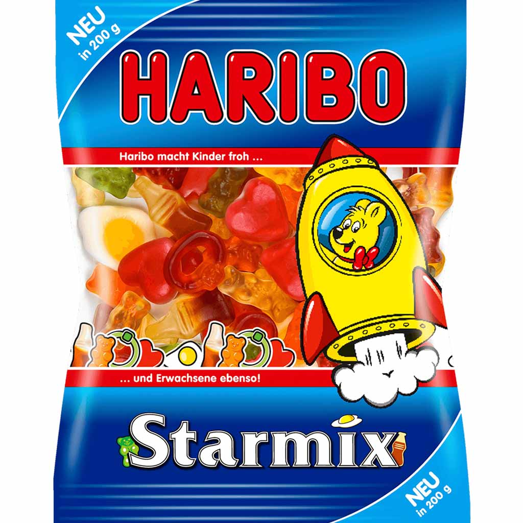 Haribo Star Mix 200g MHD:2.3.23