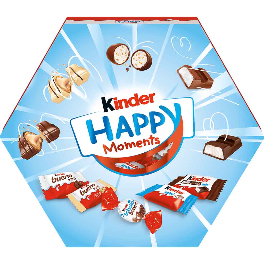 kinder Happy Moments Mini Mix 161g MHD:2.8.24