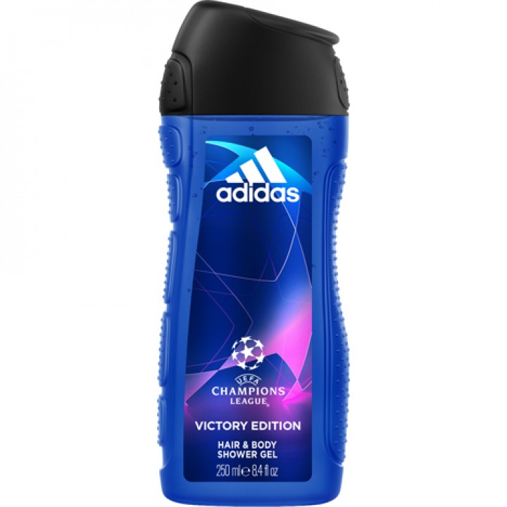 Adidas Dusch 250ml 3in1 Champions League MHD:30.10.23