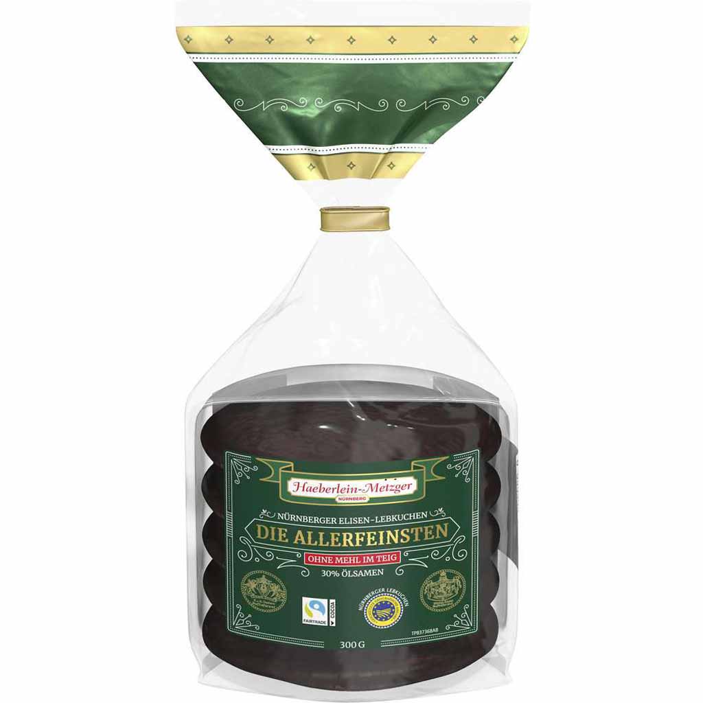 Haeberlein-Metzger Elisen-Lebkuchen schokoliert 300g MHD:30.4.24