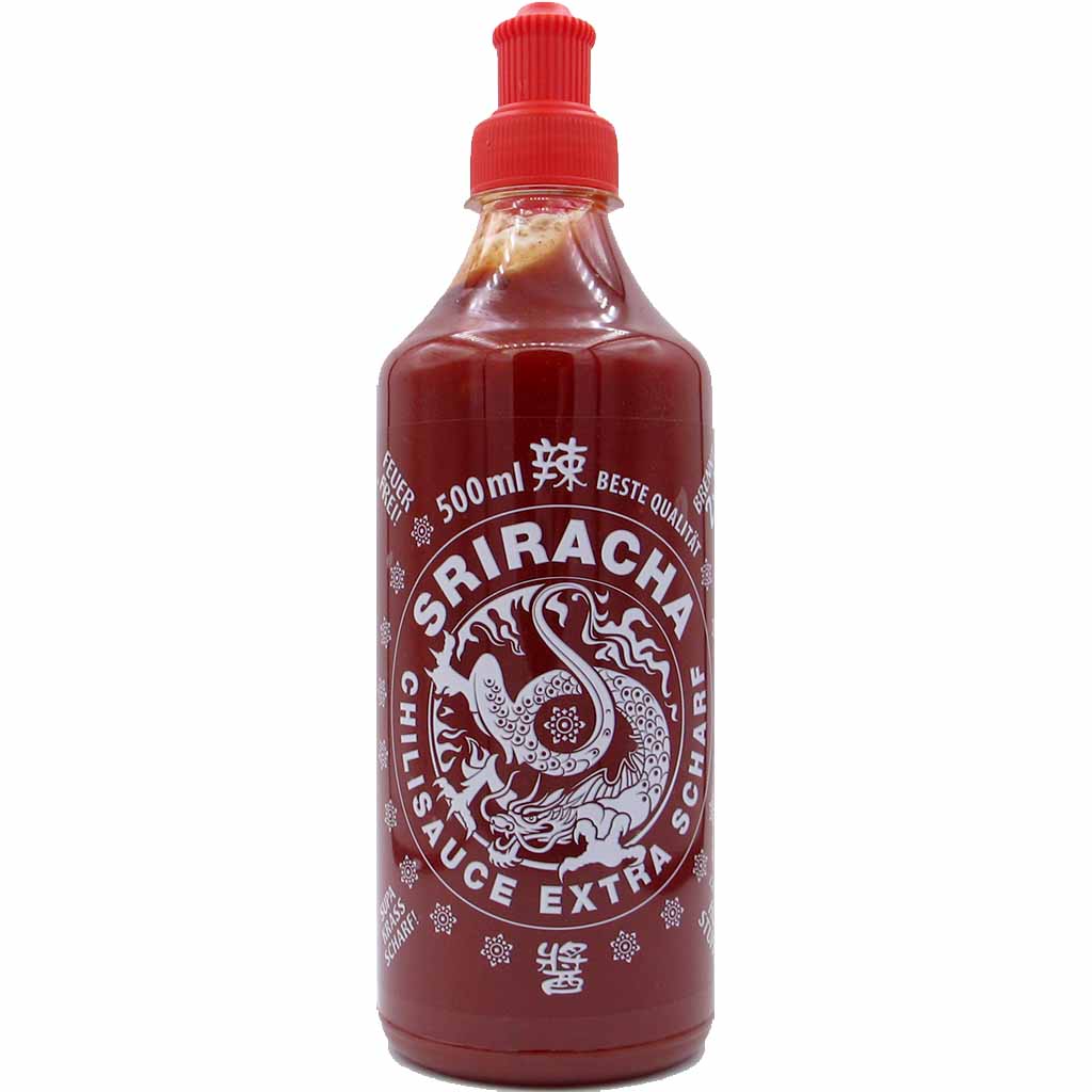 SRIRACHA Asia Chillisauce extra Scharf 500ml MHD:31.12.25