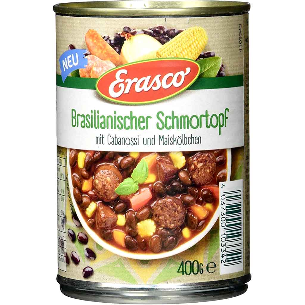 Erasco Eintopf Brasilianischer Schmortopf 400g MHD:30.12.24