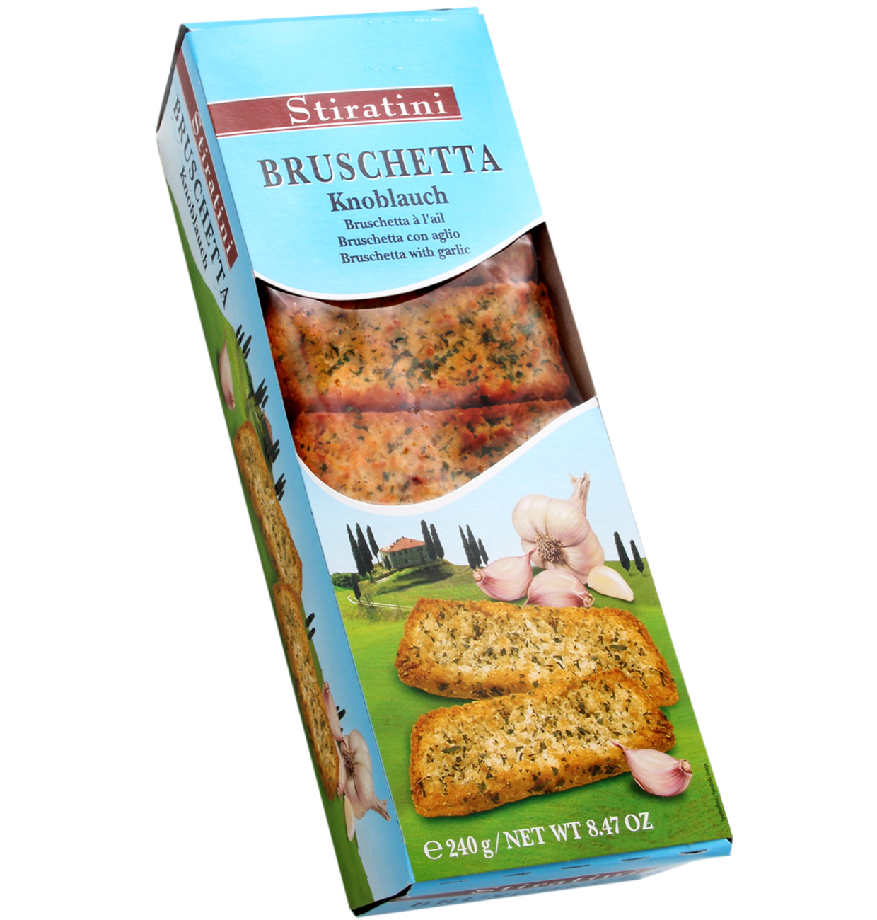 Stiratini Bruschetta Knoblauch 240g MHD:27.10.21