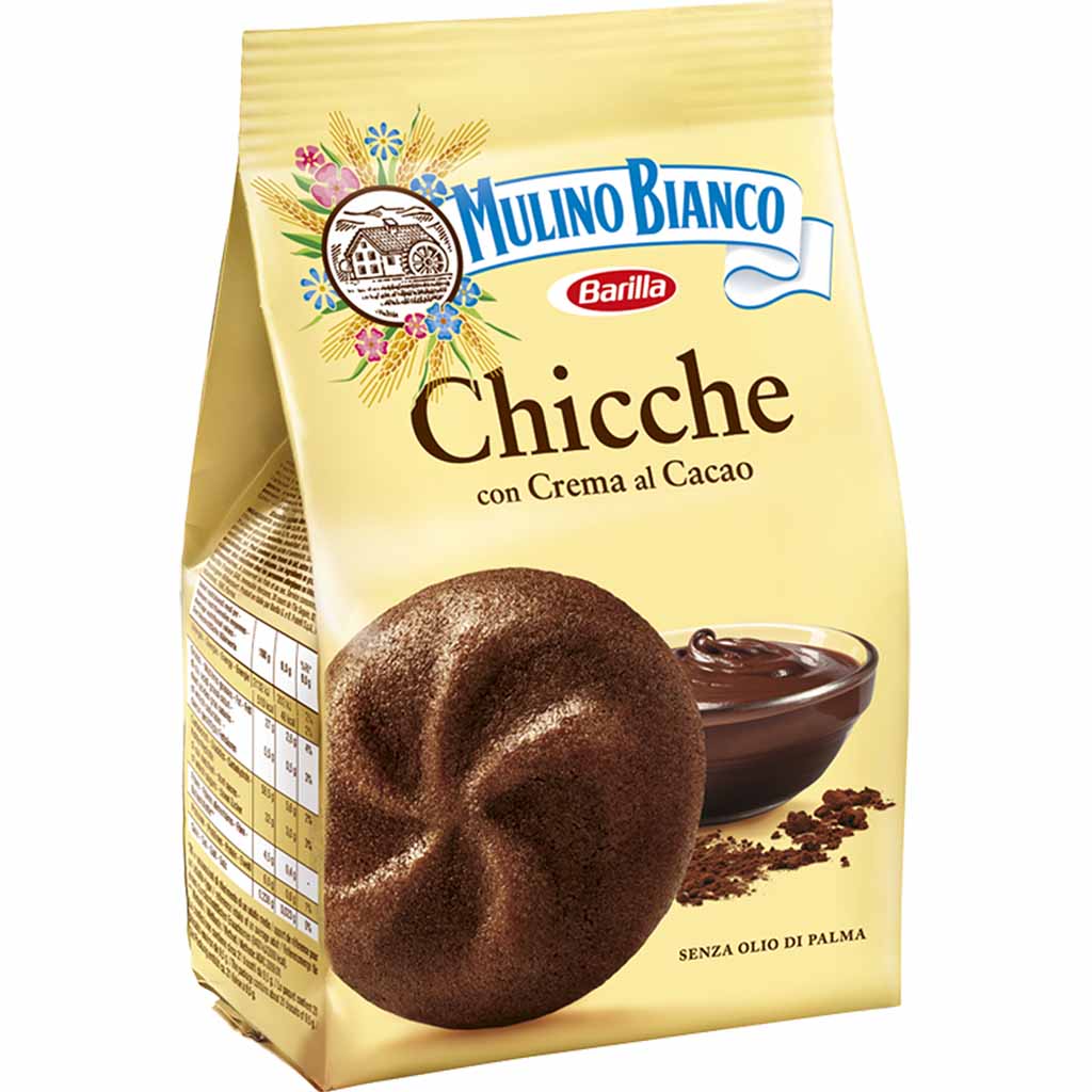 Barilla Mulino Bianco Chicche Cacao Kekse 200g MHD:2.4.23