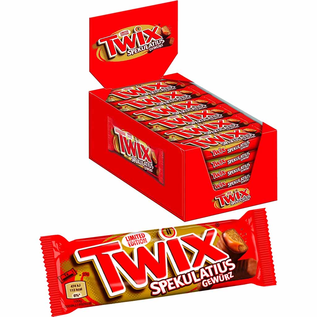30x Twix Spekulatius Gewürz á 46g = 1380g