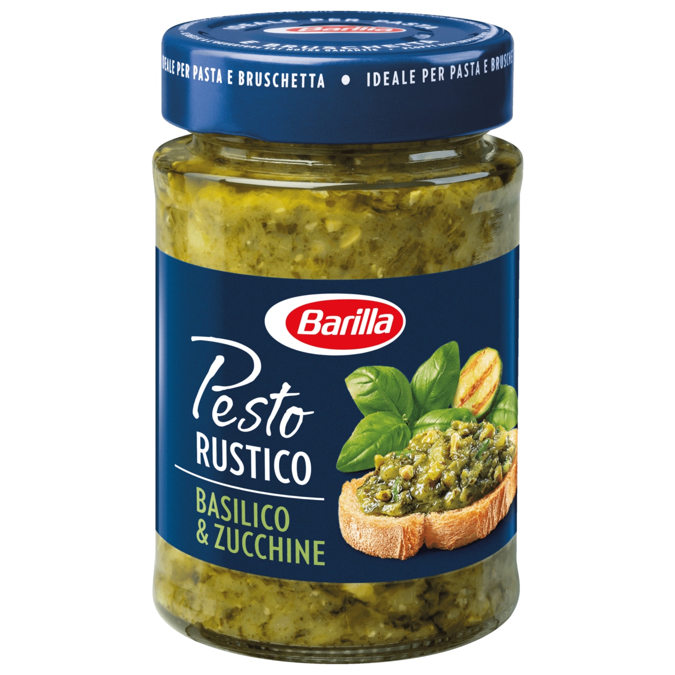 Barilla Pesto Rustico Basilico & Zucchine 200g MHD:12.6.25
