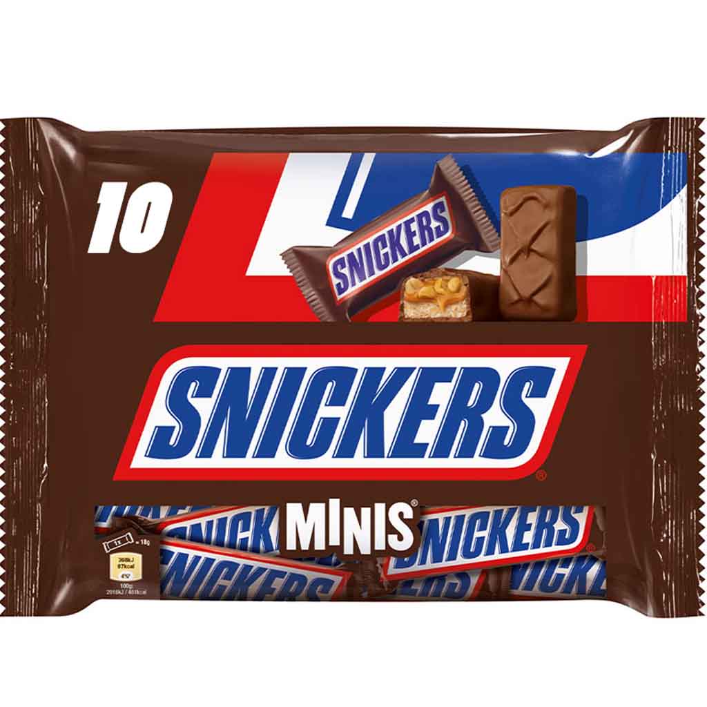 SNICKERS Minis á 206g MHD:8.10.23