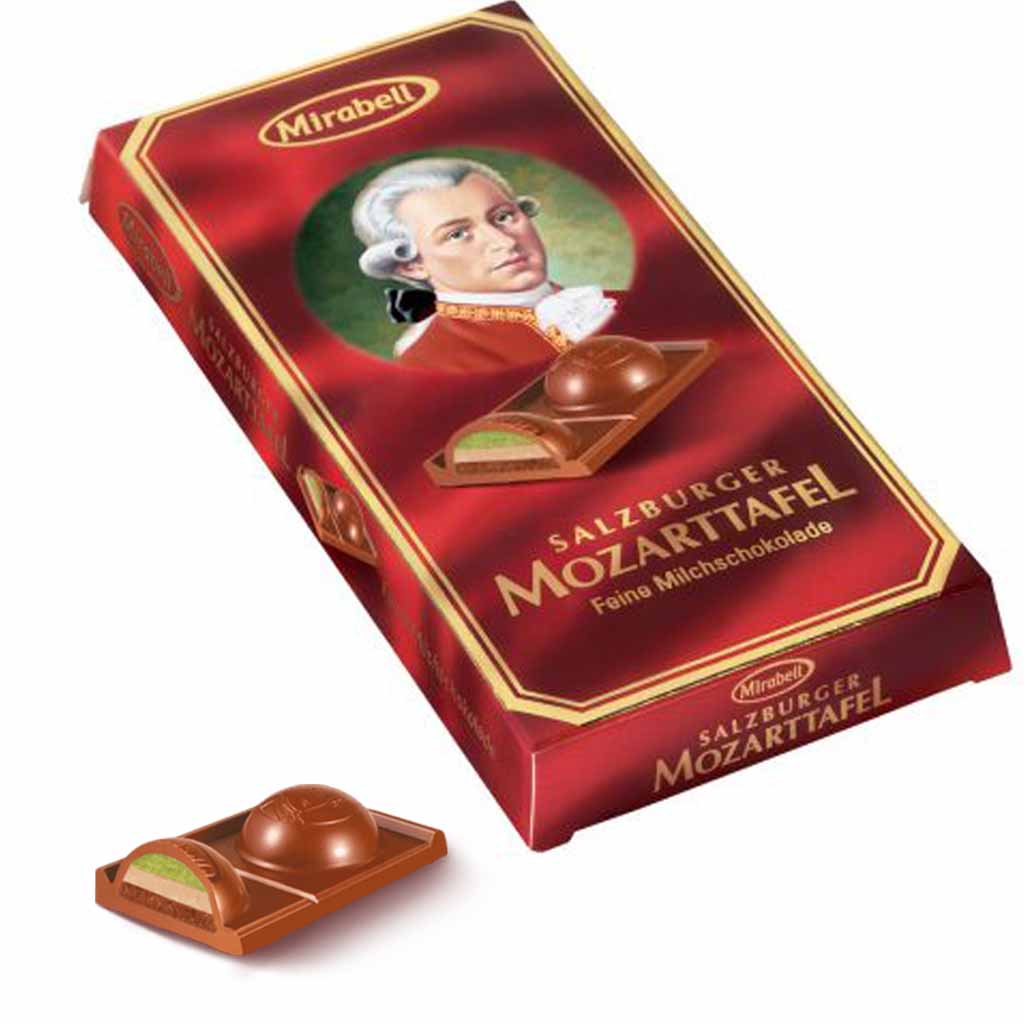 Mirabell Salzburger Mozarttafel Milchschokolade 100g