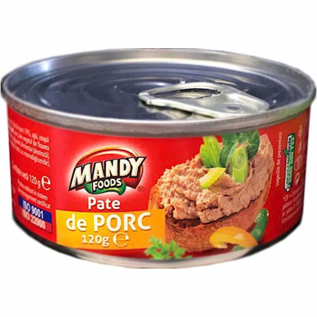 Mandy Foods Schweinefleischpastete 120g MHD:5.5.24