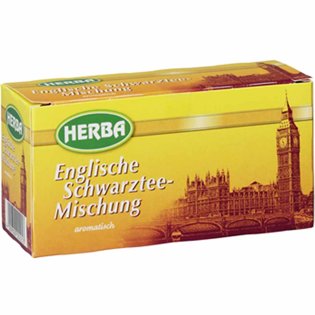 Herba Tee Englische Schwarztee Mischung 20 Beutel 30g MHD:30.8.24